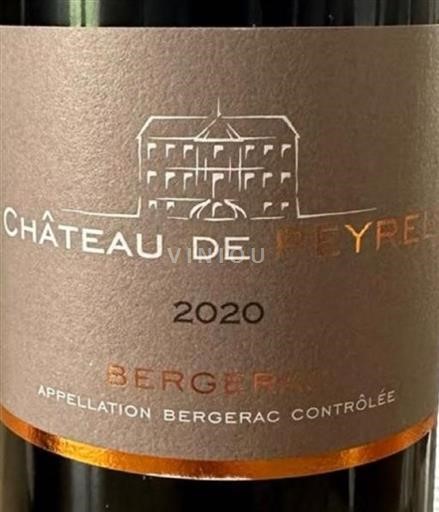 Zuidwest-Frankrijk Bergerac Château Peyrel 2020