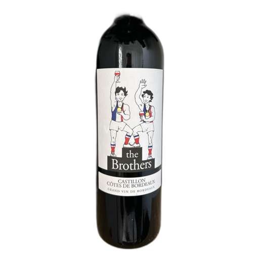 Vin Rouge sec The Brothers Vignobles Poitevin Lavigne 2019 France Bordeaux Castillon-côtes-de-bordeaux