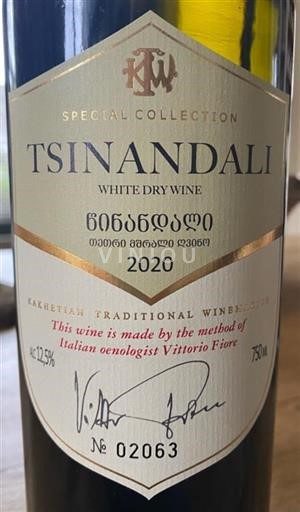 Kajetia Tsinandali Kakhetian 2020