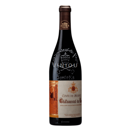 Vin Rouge sec Cuvée de l'Hospice Maison Ogier 2020 France Vallée du Rhône Châteauneuf-du-pape