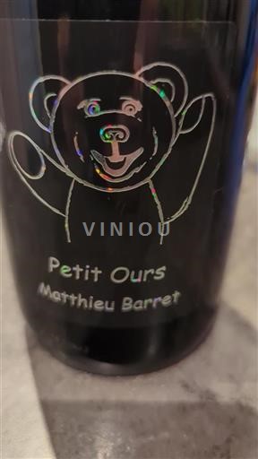 Vallée du Rhône Côtes-du-rhône Matthieu Barret Petit Ours 2023
