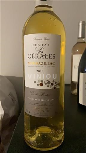 Jihozápad Monbazillac Château Les Gérales Prestige 2018
