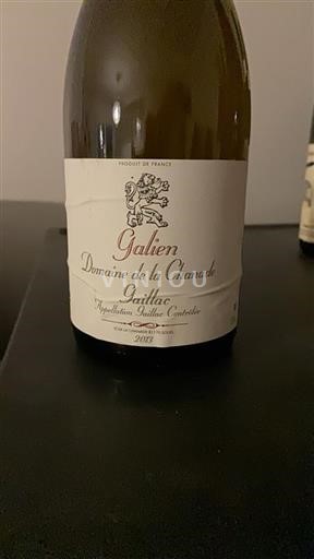 Jihozápad Gaillac Domaine La Chanade Galien 2013