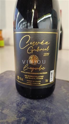 Vin Rouge sec Gabriel 2019 France Languedoc