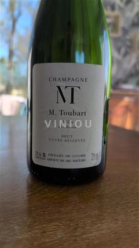 Champagne Ospecificerad M. Toubart & Cie Réservée Icke årgångsbetecknad