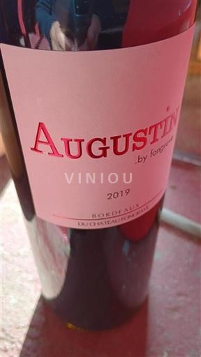 Burdeos Bordeaux Château Fongrave Augustin 2019
