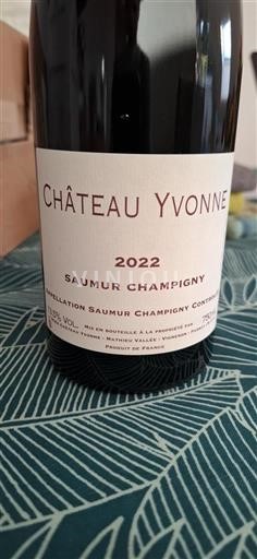 Loire Valley Saumur-Champigny Château Yvonne 2022
