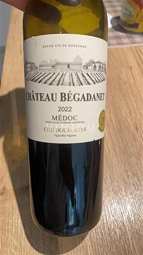 Bordeaux Médoc Cru Bourgeois Château Begadanet 2022