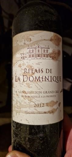 Bordeaux Saint-Émilion Grand Cru Grand Cru Relais De La Dominique 2012
