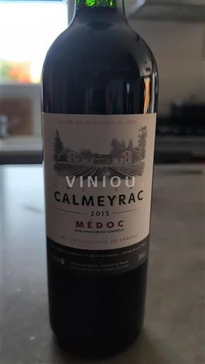 Bordeaux Médoc Château Calmeyrac 2015