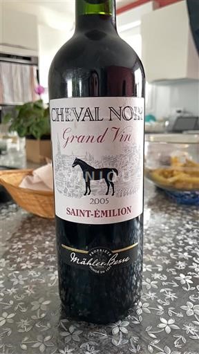 Bordeaux Saint-Émilion Cheval Noir Grand Vin 2005