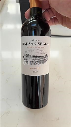Bordeaux Margaux Grand Cru Château Rauzanségla 2014