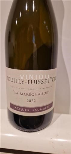 Burgund Pouilly-fuissé Premier Cru Jacques Saumaize La Maréchaude 2022