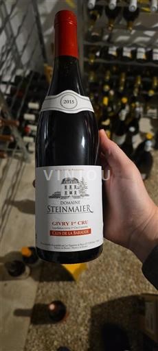 Bourgogne Ospecificerad Premier Cru Domaine Steinmaier Clos de la Baraude 2015