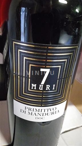 Puglia Primitivo di Manduria 7 Muri Primitivo di Manduria Senza annata