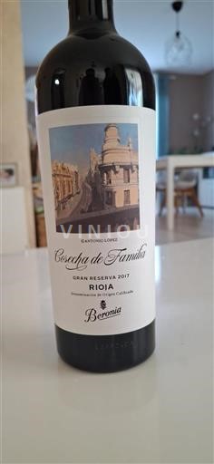 La Rioja Rioja Beronia Cosecha de Familia 2017