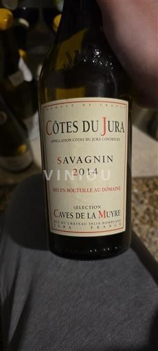 Jura Côtes-do-jura Caves De La Muyre Savagnin 2014