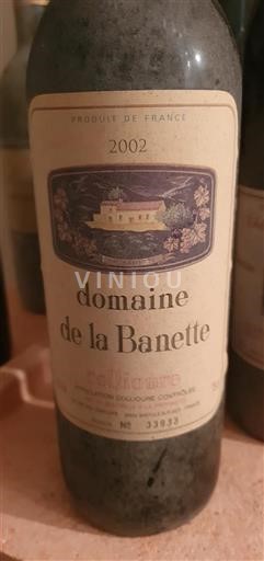Roussillon Collioure Grand Cru Domaine La Banette 2002