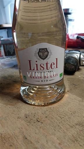 Vin Rosé sec Grain de Gris Listel Non millésimé France Languedoc et Roussillon Sable de Camargue