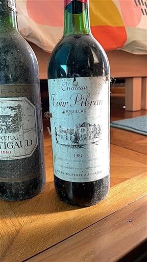 Bordeaux Pauillac Château Tour Pibran 1981