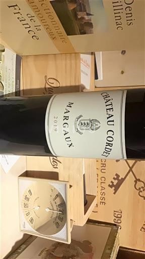 Bordeaux Margaux Château Cordet 2019