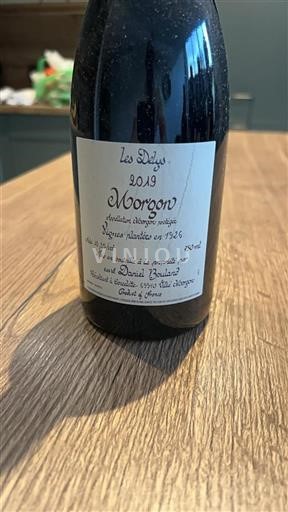 Beaujolais Morgon Daniel Bouland Les Délys 2019