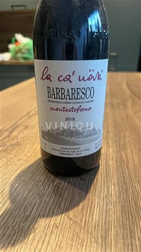 Piedmont Wines Barbaresco La Ca' Növa Montestefano 2018