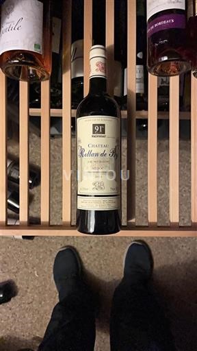 Vin Rouge sec Rollan de By 2014 France Bordeaux Médoc AOC Cru Bourgeois
