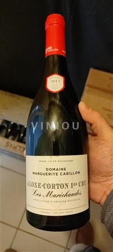Bourgogne Ikke specificeret Premier Cru Domaine Marguerite Carillon Les Maréchaudes 2017