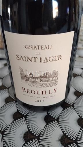 Beaujolais Brouilly Château Saint Lager 2019