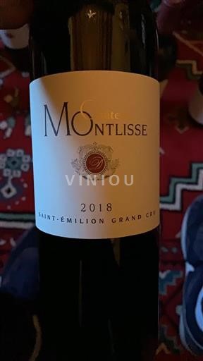 Bordeaux Saint-Émilion Grand Cru Grand Cru Château Montlisse 2018
