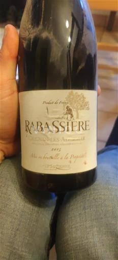 Vallée du Rhône Grignan-les-adhémar La Suzienne Rabassière 2015