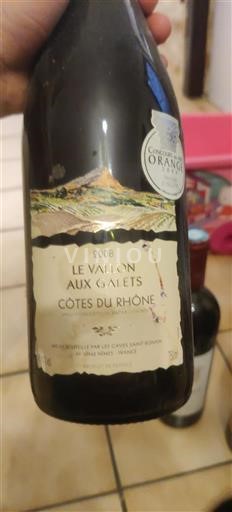 Údolí Rhôny Côtes-du-Rhône Les Caves Saint Romain Le Vallon aux Galets 2008