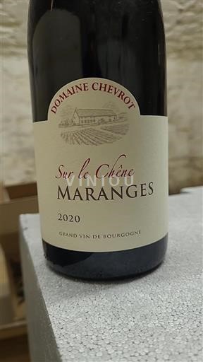Burgundija Maranges Domaine Chevrot Sur le Chêne 2020