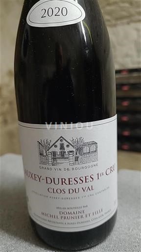 Borgogna Auxey-Duresses Premier Cru Michel Prunier Et Fille Clos du Val 2020