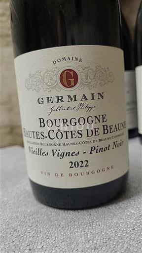 Bourgogne Ikke specificeret Domaine Germain Vielles Vignes - Pinot Noir 2022