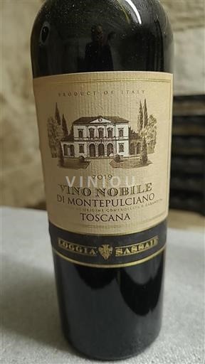 Toscane Vino Nobile di Montepulciano Loggia Sassoli 2019