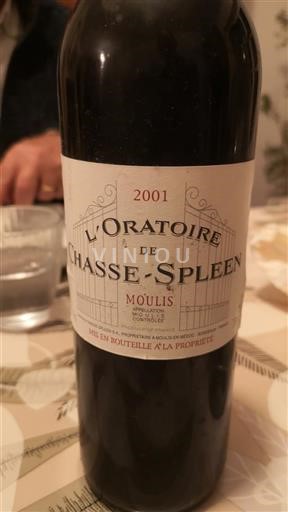 Bordeaux Non specificato Château Chassespleen L'Oratoire de Chasse-Spleen 2001
