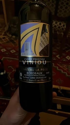Bordeaux Château La Prise Prestige 2018