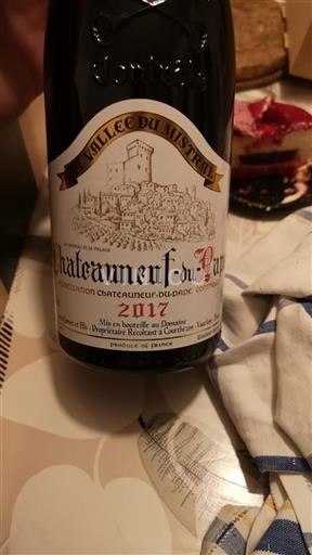 Rhônedalen Châteauneuf-du-Pape La Vallée Du Mistral 2017