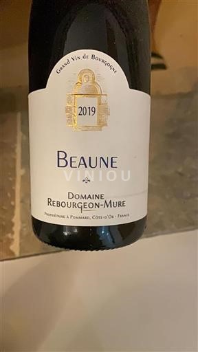 Bourgogne Beaune Domaine Rebourgeonmure 2019