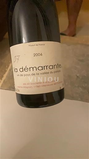 Languedoc et Roussillon Domaine Maxime Magnon La Démarrante 2006