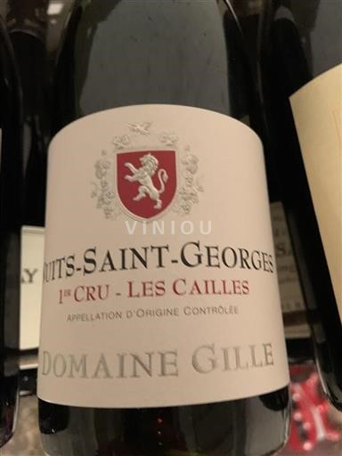 Bourgogne Nuits-Saint-Georges Premier Cru Domaine Gille Les Cailles 2018