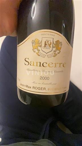 Vallée de la Loire Sancerre Domaine Jeanmax Roger Vieilles Vignes 2000