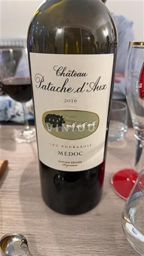 Bordeaux Médoc Grand Cru Château Patache Aux 2016