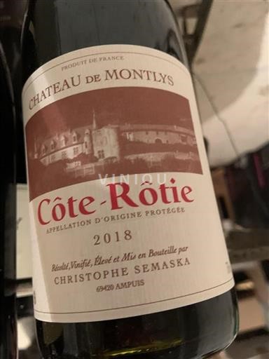 Rhônevallei Côte-rôtie Château Montlys 2018