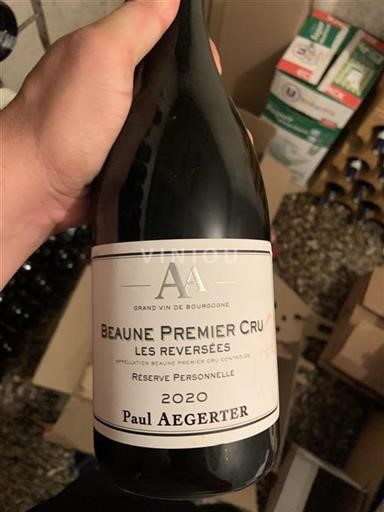 Borgogna Beaune Premier Cru Paul Aegerter R%c3%a9serve Personnelle 2020