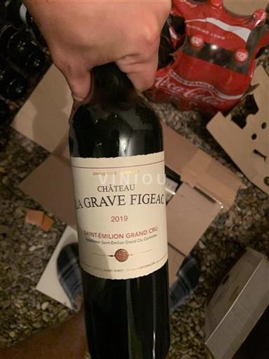 Bordeaux Saint-Émilion Grand Cru Grand Cru Château La Grave Figeac 2019