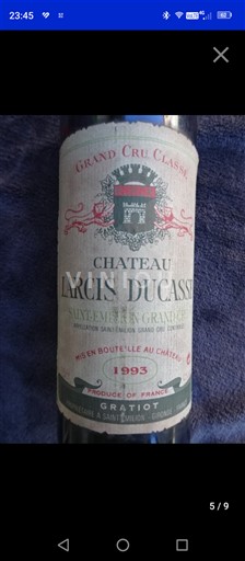 Bordeaux Saint-Émilion Grand Cru Grand Cru Château Larcis Ducasse 1993