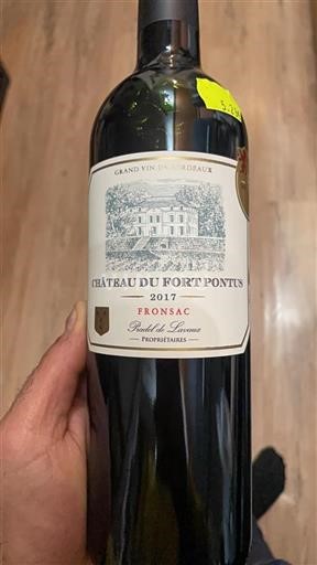Bordeaux Fronsac Château Fort Pontus 2017